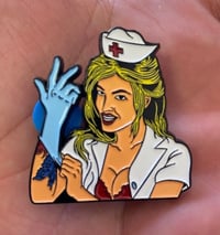 Enema of the State enamel pin 