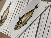 Image 3 of Lino print "FREDDY"