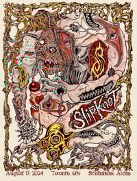 Slipknot   2024 TOUR POSTER - TORONTO