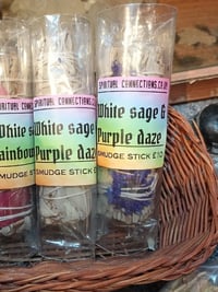 White sage & purple daze smudge bunch 