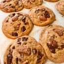 Image 4 of 1/2 Dozen Jumbo Chocolate Pecan Cookies 