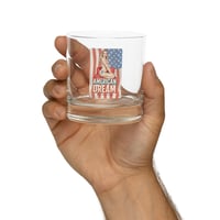 Image 2 of American Dream Rocks Glass