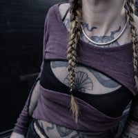 Image 2 of LIMA longsleeve, purple/mesh