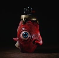 Image 6 of Mini Bic lighter sleeve, Egg Of The King - Handcrafted OOAK