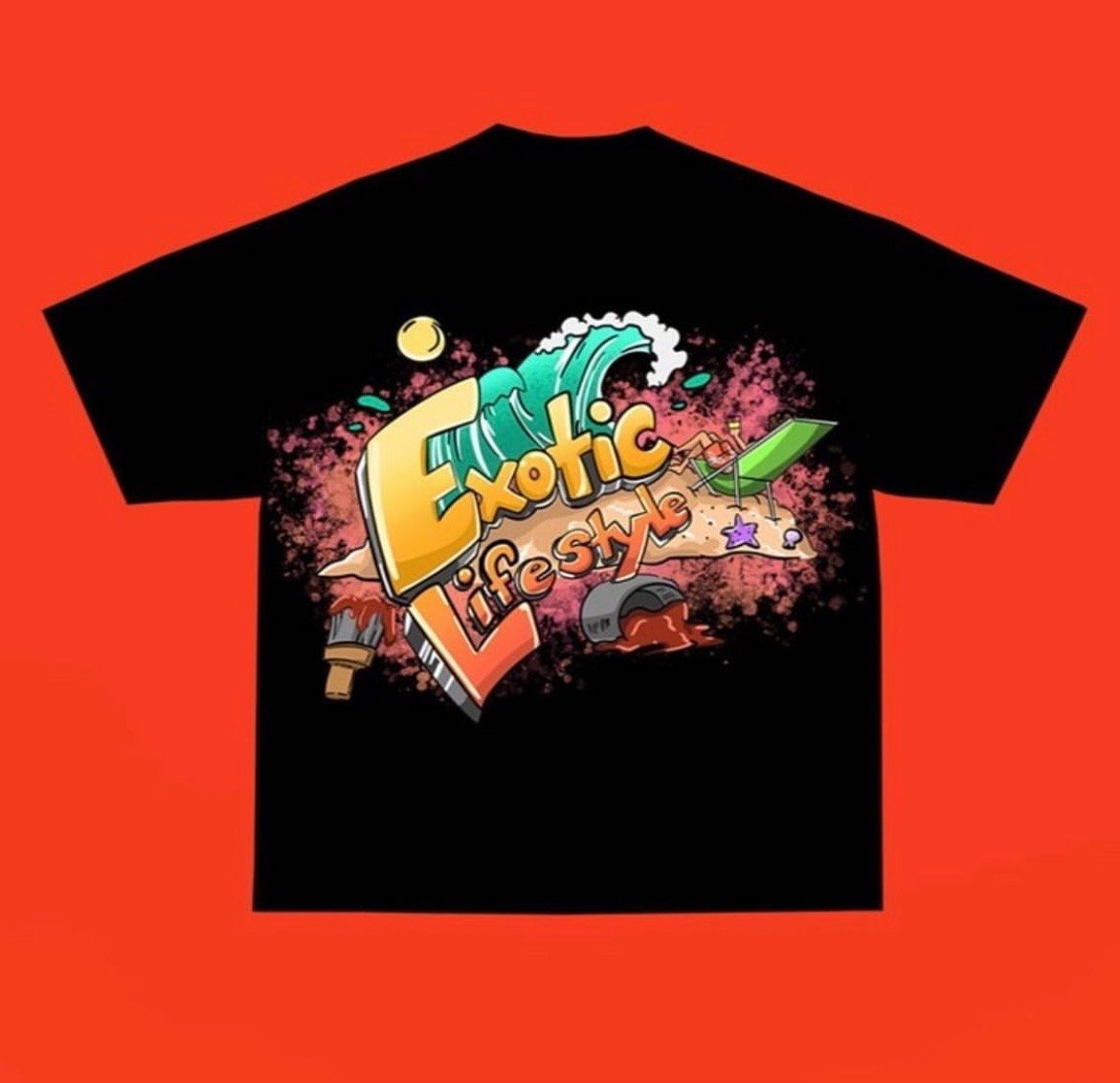 Image of Black Tee 