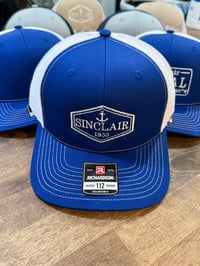 Trucker Cap - Royal with White Anchor
