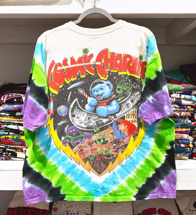 Grateful Dead 1997 Cosmic Charlie T-Shirt - Size XL (boxy)