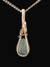 Image 1 of Aquamarine Wire Wrap 