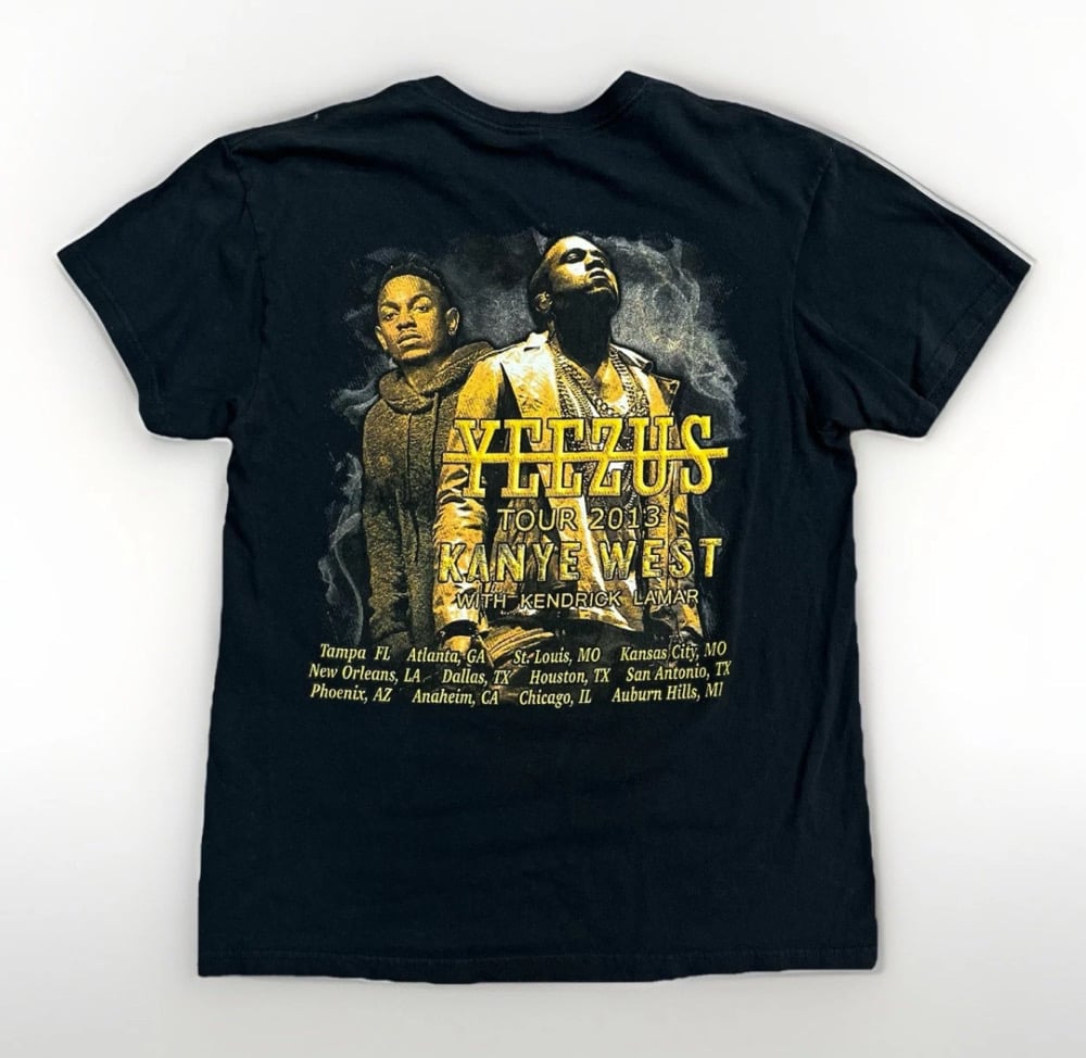 Kanye West Yeezus 2013 Tour Tee Sz M | Casa Vintage
