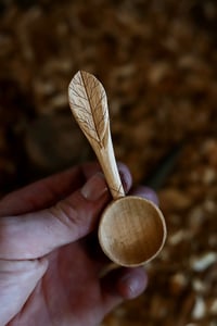 Image 1 of Cherry Leaf Coffee Scoop 