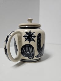 Image 5 of Teapot 5 - Horseshoe, Heart & Swords *SECONDS PIECE*