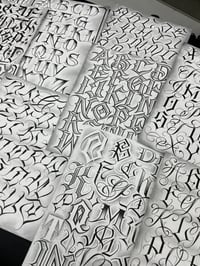 Set of 11 alphabets 
