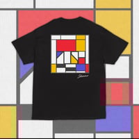 SHIMMER - PUSH // BAUHAUS TEE (BLACK)
