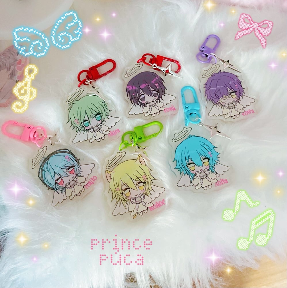 Dramatical Murder Jersey Maid acrylic charms 6cm | Princepúca
