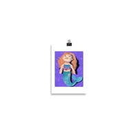 Image 3 of "Groovy Girl" print