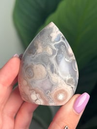 Image 3 of HQ FLOWER AGATE FLAME -MADAGASCAR- I