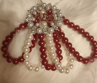 Image 6 of RED & WHITE BRACELET 