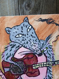 Image 7 of Possum Playing Resonator Guitar 