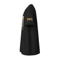 Image 2 of OWG - Black Lab Marsh Left Sleeve Brand Unisex garment-dyed heavyweight t-shirt