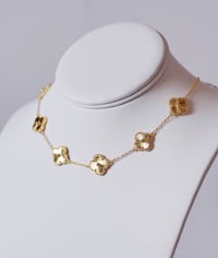 Image 1 of Golden Clover Necklace