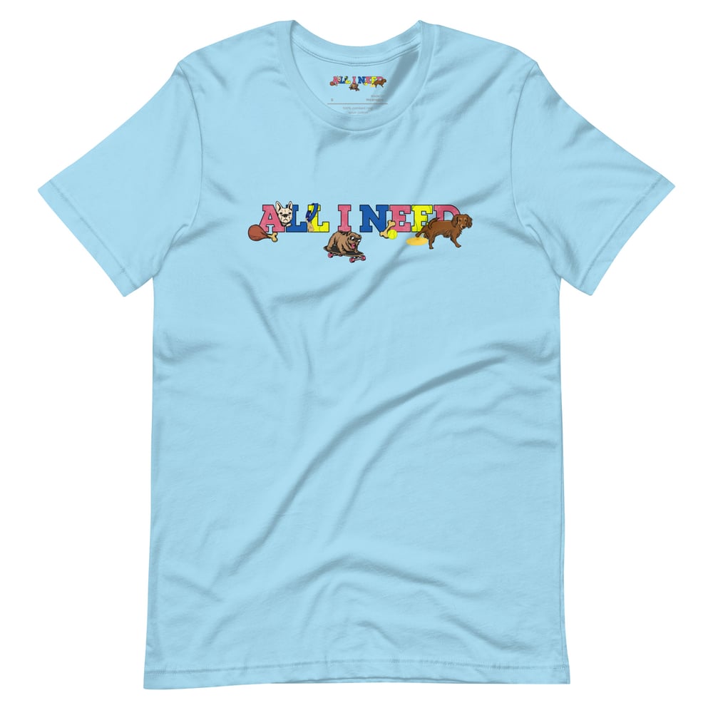 Dogs Unisex t-shirt