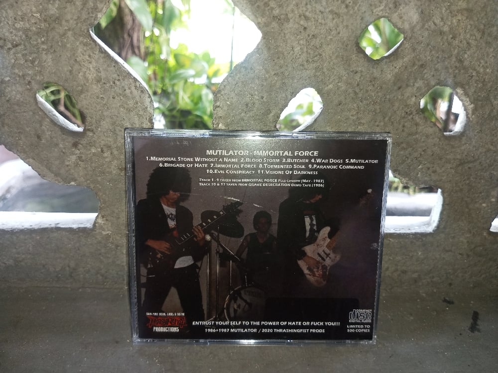 CD MUTILATOR - IMMORTAL FORCE