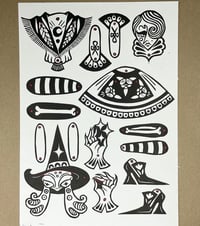 Image 3 of Folky witch paper doll