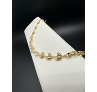 Image 3 of White Heart Bracelet 