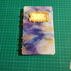 Vintage marble Resin Notebook (slim)