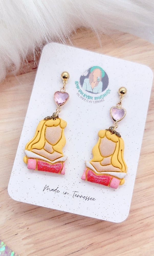 Image of Sleeping Princess Earrings
