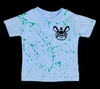 Image 1 of Pixel bunny baby shirt (6 months old)