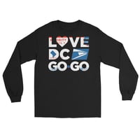 Image 1 of LOVEDCGOGO "US POSTAL" Men’s Long Sleeve Shirt (see color options)