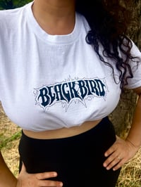 Image 2 of Tshirt blanc / violet 