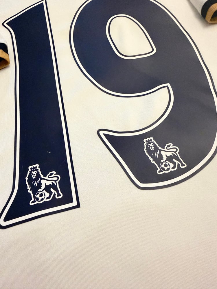 Image of Tottenham Hotspur “DEMBÉLÉ 19” 2016/17 Home Shirt + PL patches  (L)