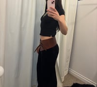 Image 4 of leather nolita belt