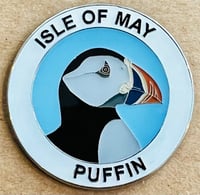 Image 2 of Isle Of May Puffin Enamel Pin Badge