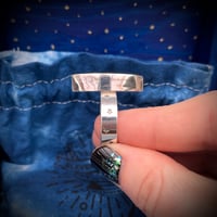 Image 5 of Lumia Collection Rings - Sterling Silver and Labradorite