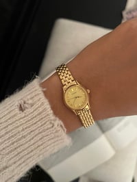 Image 2 of Vintage Dainty Gold Dial Pulsar By SEIKO ✨