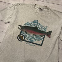 Image 2 of Vintage Oregon Fish Tee - XL