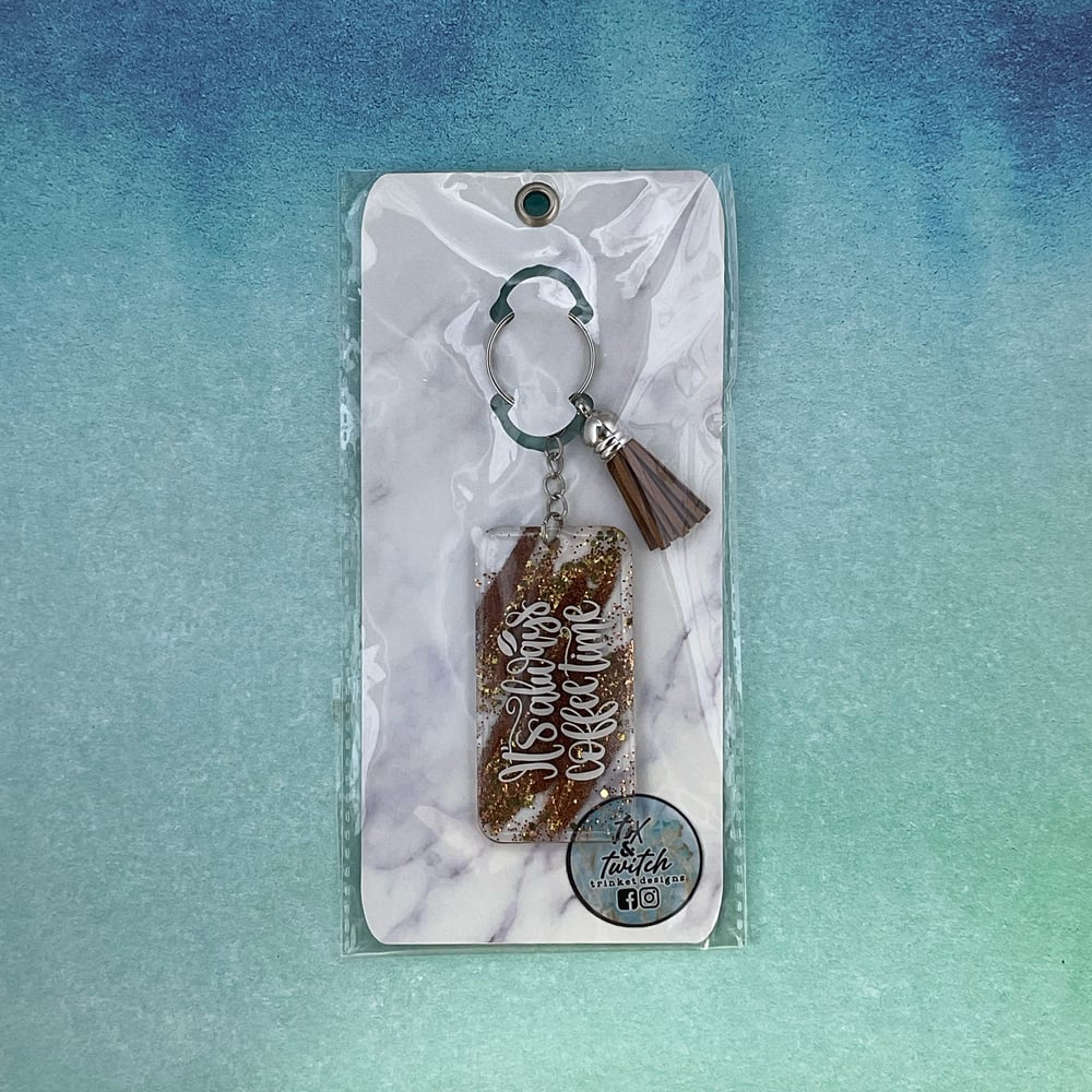 Image of Glitter Keychains #1
