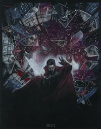 “I dream the same dream.” DOCTOR STRANGE IN THE MULTIVERSE OF MADNESS Art Print