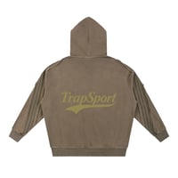 Image 4 of TrapSport Snow Washed Raw Edge Sweatsuit (only 5sets) 