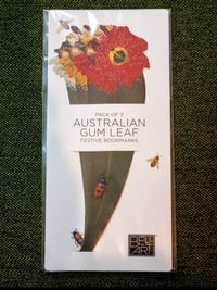 Image 1 of Australian Gum Leaf Bookmarks