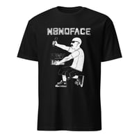 N8NOFACE "AZ-TECH SYNTH" by QETZA ART Short-Sleeve Black Unisex T-Shirt