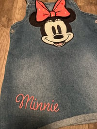 Image 2 of Minnie Mouse denim dress