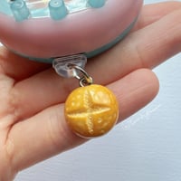 Image 3 of Miniature Bread - Polymer Clay Tamagotchi Uni Dust Plug