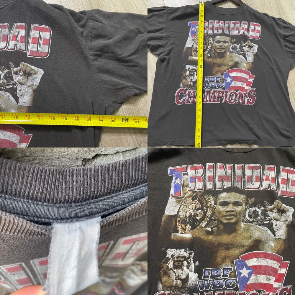 Image of Vintage Felix Trinidad Boxing Shirt | Boxing Tee