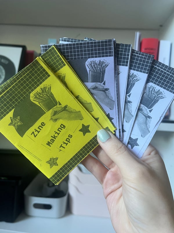 Image of Mini Zine: Zine Making Tips