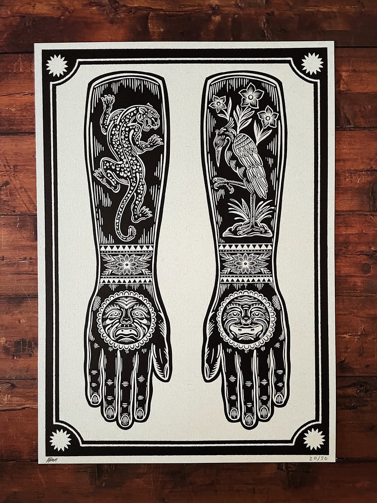 Image of Tattooed Arms Print