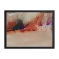 Image 1 of Red Earth Framed poster